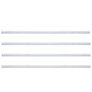 vidaXL sētas dzelk&scaron;ņi, 4 gab., 1m, cinkots tērauds