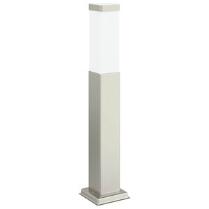 vidaXL stabveida gaismeklis, 50 cm, nerūsējo&scaron;ais tērauds, IP44