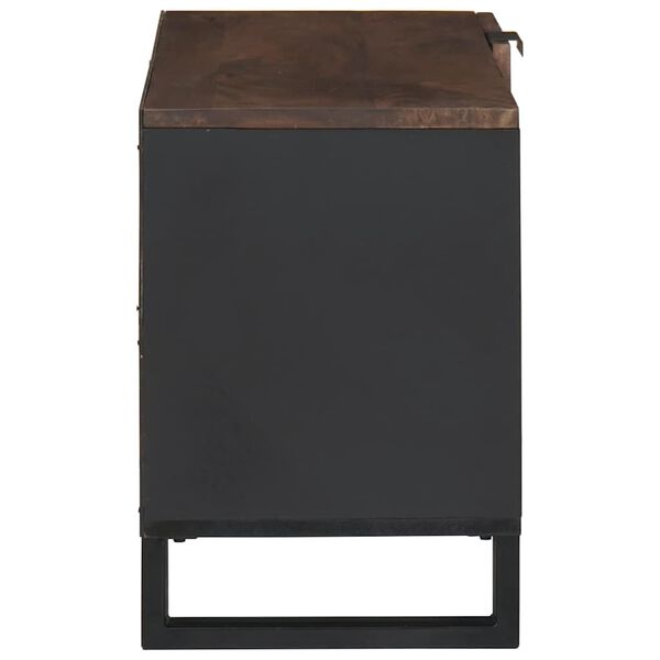 vidaXL TV vienības Valriekstu koks 80 x 33 x 46 cm Inženierijas koks