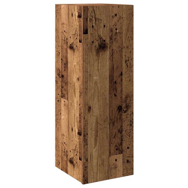 vidaXL TV skapis Old Wood 30,5x30x90 cm Engineered Wood