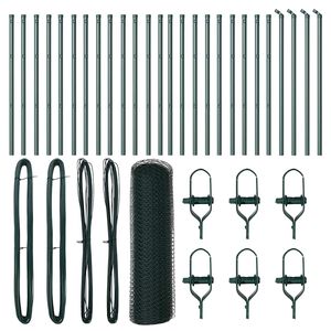 vidaXL Žoga āķis Zaļa