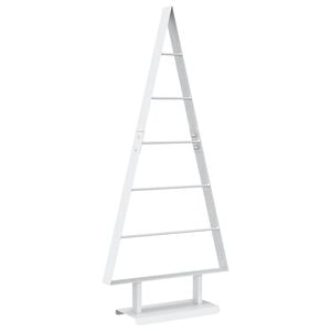 vidaXL Metāla Ziemassvētku koks KUOPIO 90 cm Tērauds Balts