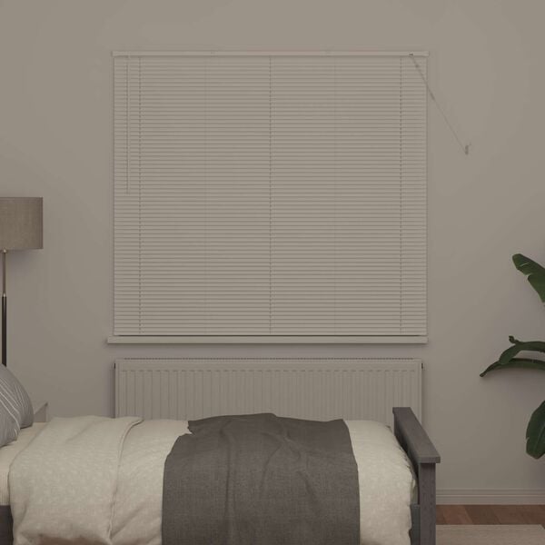 vidaXL Venēcijas žalūzija Regulējams Balts 150 x 160 cm PVC