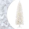 vidaXL Mākslīgs slaids Ziemassvētku koks 180 cm 300 LED Silti balts