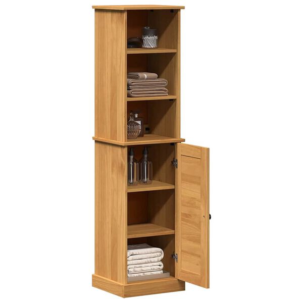 vidaXL Vannas istabas mēbeļu komplekts VIGO 2 pcs Brūna un Medus Brūna