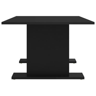 vidaXL kafijas galdiņš, melns, 103,5x60x40 cm, skaidu plāksne