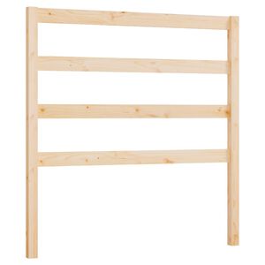 vidaXL gultas galvgalis, 96x4x100 cm, priedes masīvkoks