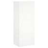 vidaXL TV sienas skapītis, balts, 40,5x30x102 cm, inženierijas koks