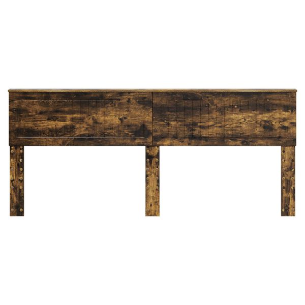 vidaXL Galvgalis Dūmaka ozols 200 cm Inženierijas koks