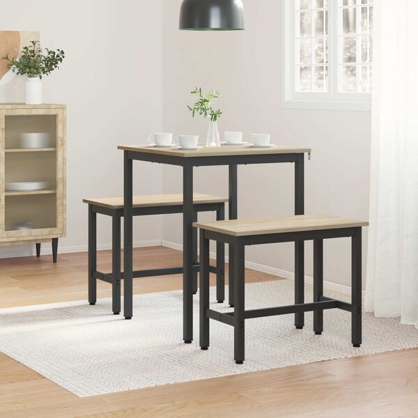 vidaXL Ēdamgaldi METĀLS