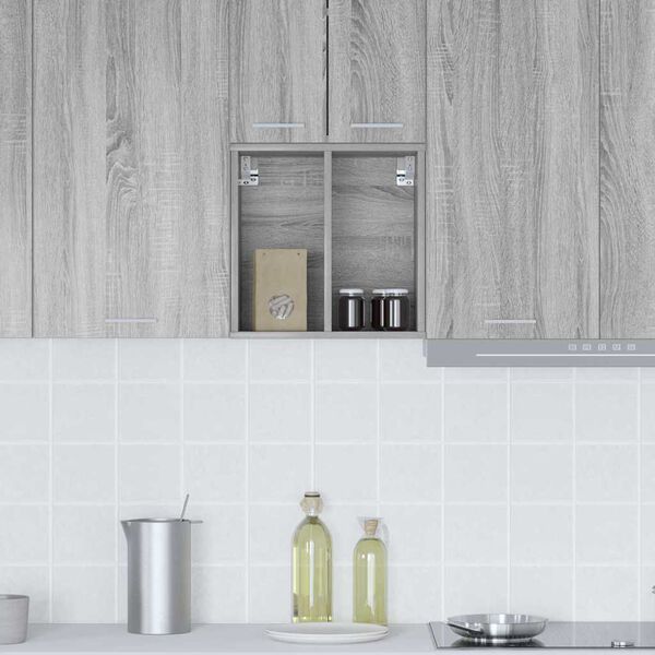 vidaXL Piekarams skapītis Pelēks Sonoma 40 x 29,5 x 40 cm