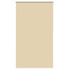 vidaXL Rullo žalūzija Blackout bē&scaron;a 140x230 cm Auduma platums 136,6cm
