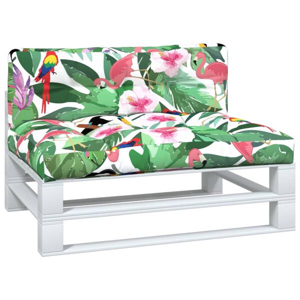 vidaXL pale&scaron;u spilveni, 2 gab., krāsains audums