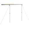 vidaXL kempera un treilera nojume, 1,8x2x2,15 m, bē&scaron;a