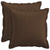 vidaXL Spilvenu pārvalks 2 pcs HOUTEN Brūna 40 x 40 cm Viltots lins