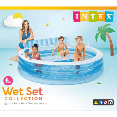 Intex piepūšamais baseins Family Lounge Pool, 57190NP