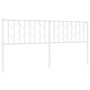vidaXL rezerves galvgalis, balts, 180 cm