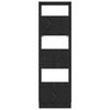 vidaXL Veļas skapis Melns ozolkoks 50 x 68 x 162 cm Inženierijas koks