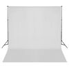 vidaXL fotostudijas komplekts, gaismas un fons