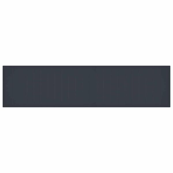 vidaXL Dārza ēdamkomplekts ar spilveniem 15 pcs Antracīts PP