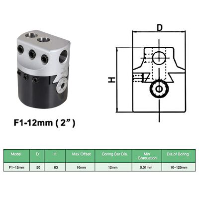 vidaXL 15-daļīgs virpošanas instrumentu komplekts, 50 mm, MT3-F1-12