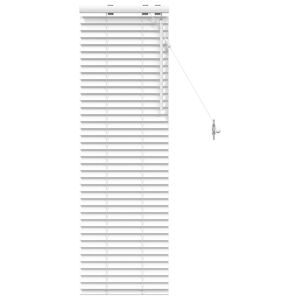 vidaXL Venēcijas žalūzija Balts 50 x 130 cm 35 mm