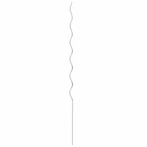 vidaXL Augu atbalsts 50 gab. Sudraba 150 x 0,6 x 0,6 cm Tērauds