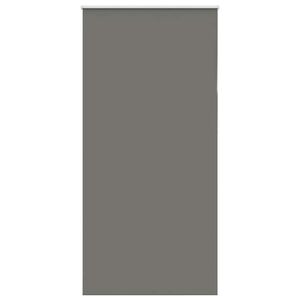 vidaXL rullo žalūzija pelēks 115x210 cm auduma platums 110,7 cm