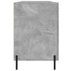 vidaXL rakstāmgalds, betona pelēks, 140x50x75 cm, inženierijas koks