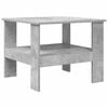 vidaXL Kafijas galdiņ&scaron; Betona pelēks 57 x 55 x 45 cm Inženierijas koks