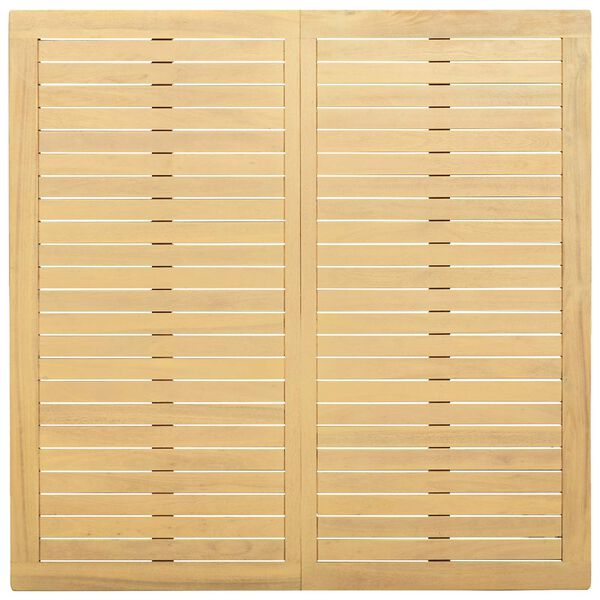 vidaXL dārza galdiņ&scaron;, 110x110x45 cm, akācijas masīvkoks