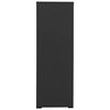 vidaXL failu skapis, antracītpelēks, 90x46x134 cm, tērauds