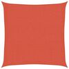 vidaXL saulessargs, 160 g/m&sup2;, sarkanbrūns, 2x2 m, HDPE