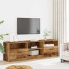 vidaXL TV skapis Old Wood 150x33,5x45 cm Engineered Wood