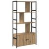 vidaXL Grāmatu plaukts 80 x 30 x 155,5 cm Inženierijas koks