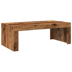 vidaXL kafijas galdiņ&scaron;, veca koka, 102x50x35 cm, inženierijas koks