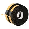 vidaXL Pa&scaron;līpo&scaron;a putas lente 2 gab. Melns 30mm x 5m CR putuplasts