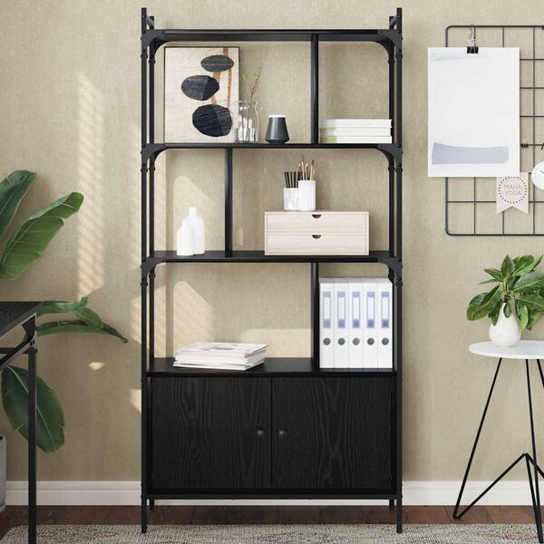 vidaXL Grāmatu skapis Inženierijas koks