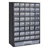 Instrumentu Kaste ar 41-atvilktnēm 31 x 13,8 x 49 cm Plastmasa