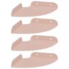 vidaXL Peldējo&scaron;ais plaukts ar plauktu 4 pcs Rozā 15 x 15 x 2 cm