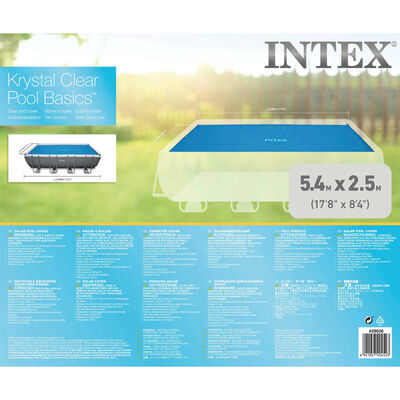 Intex solārais baseina pārsegs, taisnstūra, 549x274 cm, 29026