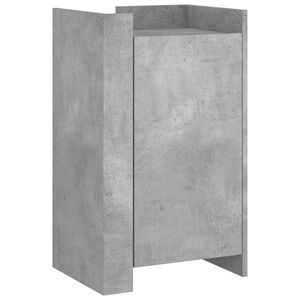 vidaXL kumode, betona pelēka, 45x35x75 cm, inženierijas koks