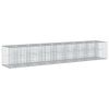 vidaXL Gabions pacelta gulta 2 gab. 340 x 60 x 55 cm Cinkota tērauda