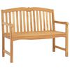 vidaXL Rokām cirsts rozā sols 114 x 60 x 95 cm Ciets tek&scaron;a koks