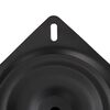 vidaXL laivas sēdekļa pamatne, melna, 18 cm, tērauds