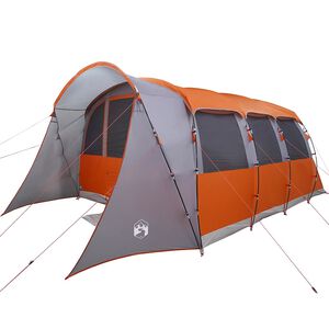 vidaXL Ģimenes telts 576 x 325 x 213 cm Poliesters un stikla &scaron;ķiedra