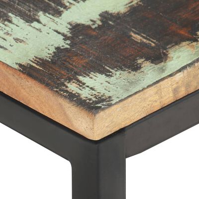 vidaXL galdiņš, 40x40x35 cm, pārstrādāts masīvkoks