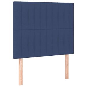 vidaXL galvgalis, zils, 80x5x118/128 cm, audums
