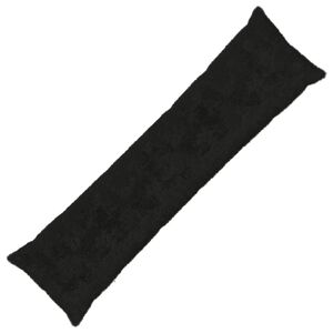 vidaXL Spilvenu pārvalks HEERLEN Melns 40 x 145 cm Mākslīga tru&scaron;a