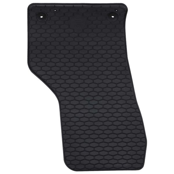 vidaXL Auto paklājs 4 pcs Melna VW PASSAT B8 TPE